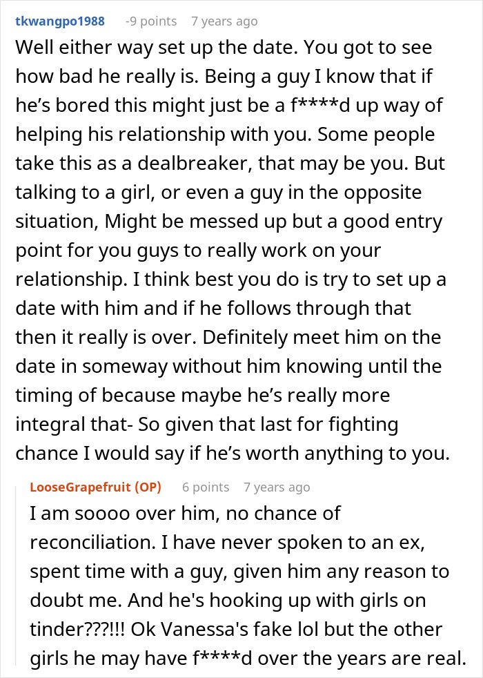 Woman Arranges A Tinder Date For BF And He Has No Idea His Side Chick Is The Same As His Main One Woman Arranges A Tinder Date For BF And He Has No Idea His Side Chick Is The Same As His Main One