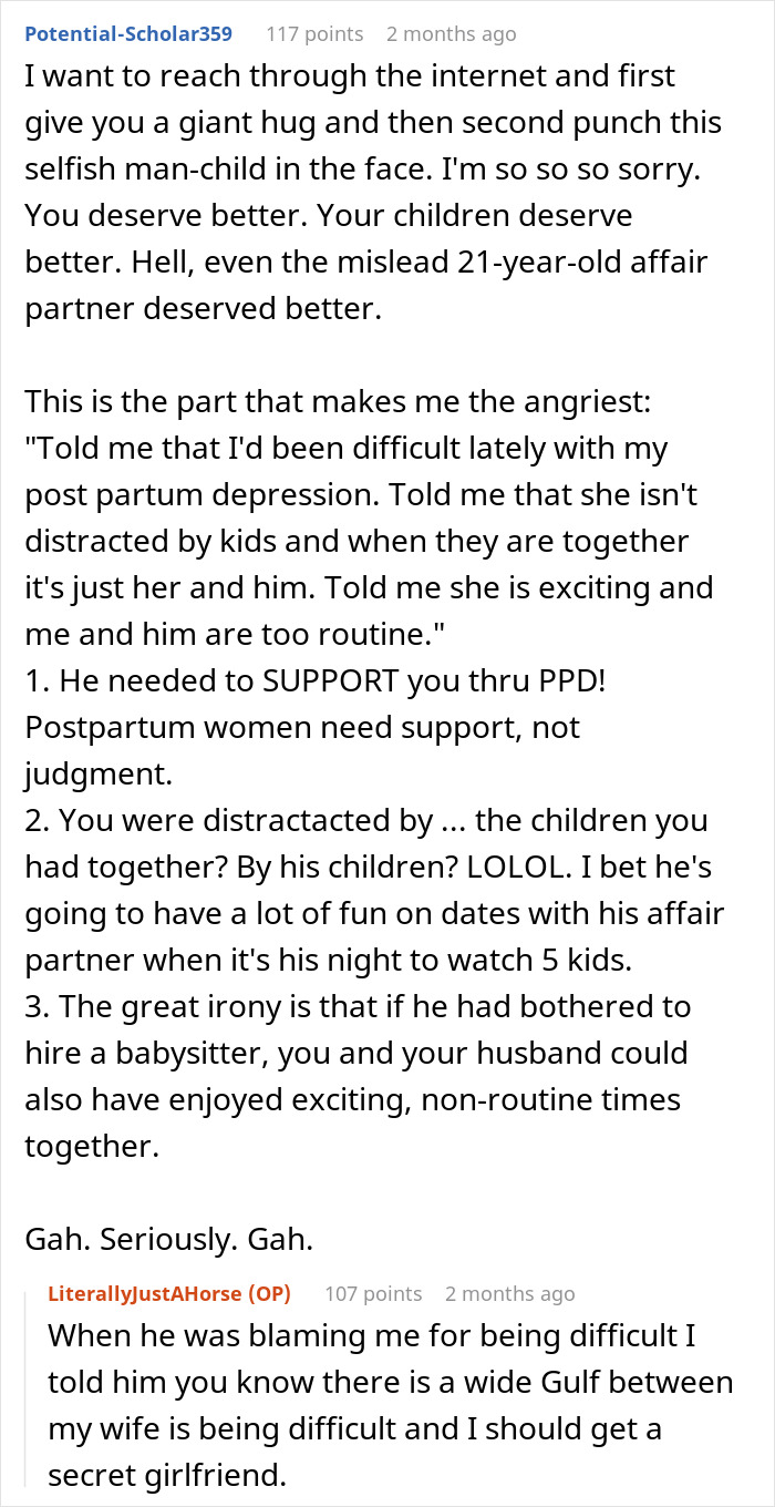 Husband Starts Acting Like A "Psycho" After His Affair With A Younger Coworker Comes To Light Husband Starts Acting Like A "Psycho" After His Affair With A Younger Coworker Comes To Light