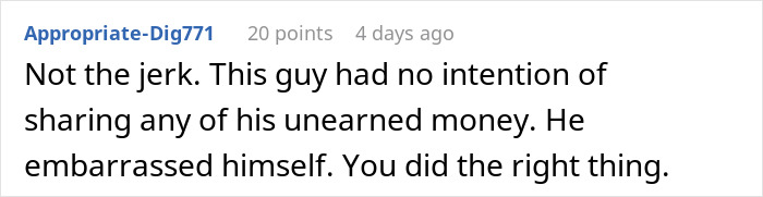 Online reaction agreeing that stopping the neighbor's movie night side hustle was the right choice. Online reaction agreeing that stopping the neighbor's movie night side hustle was the right choice.
