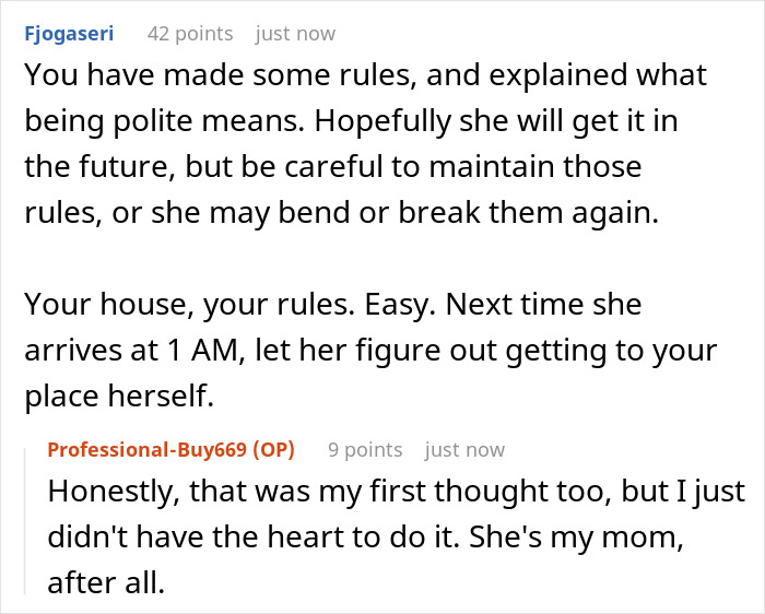 Mom Thinks Her Son And His Wife Should Live By Her Rules While She's Visiting Mom Thinks Her Son And His Wife Should Live By Her Rules While She's Visiting