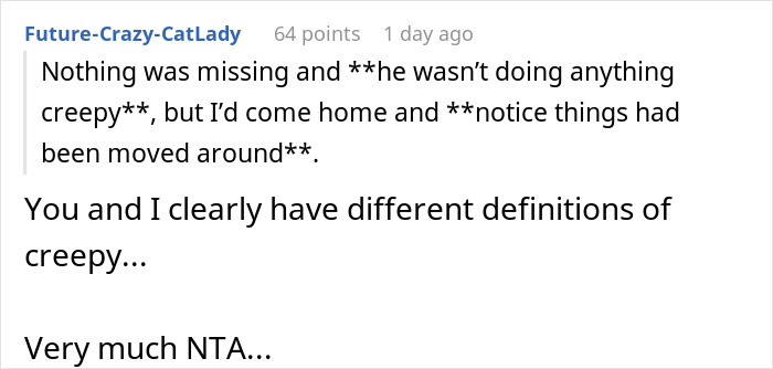 Creepy Landlord Allows Himself Way Too Much And Calls His Tenant Dramatic For Feeling Uncomfortable