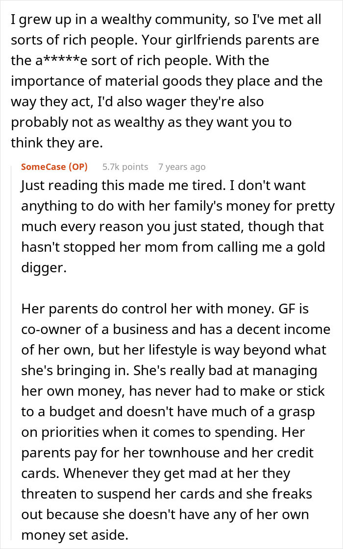 Guy Can't Handle Being With Girlfriend's Rich Family Who Thinks He's A Complete Loser