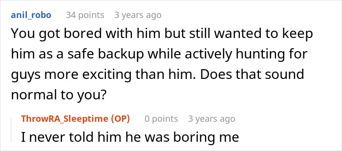 Online comments analyzing the regrets of asking for an open relationship. Online comments analyzing the regrets of asking for an open relationship.