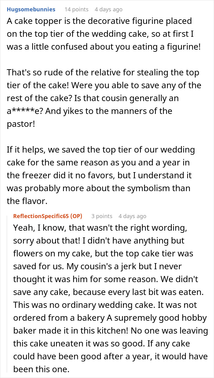 A 28-Year-Old Wedding Cake Mystery Gets Accidentally Solved, Leaves Bride Even More Upset
