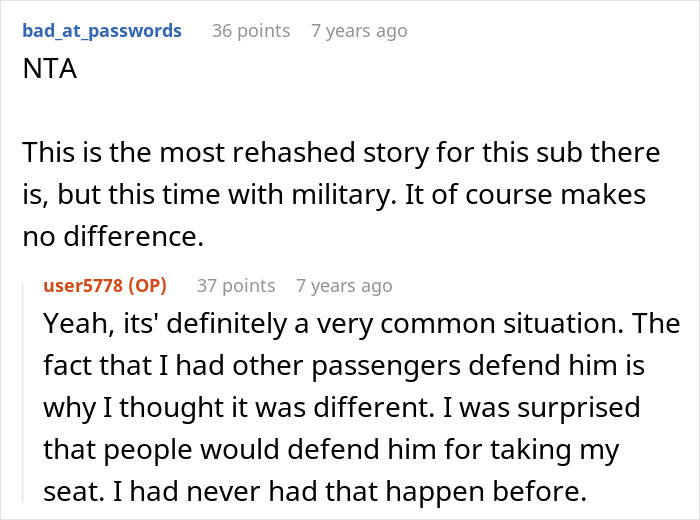 Service Member Feels Entitled To Window Seat As He's In Uniform, Acts Smug When He&rsquo;s Asked To Move