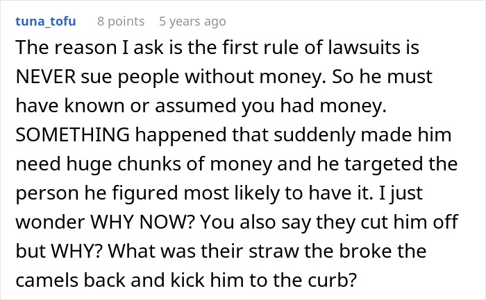Man's Laughable $85k Lawsuit Against Daughter Gets Him In More Trouble Than He Expected