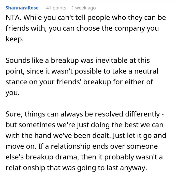 Man Dumps GF Over Her Choice Of Friend And The Internet Validates His Reasoning Man Dumps GF Over Her Choice Of Friend And The Internet Validates His Reasoning