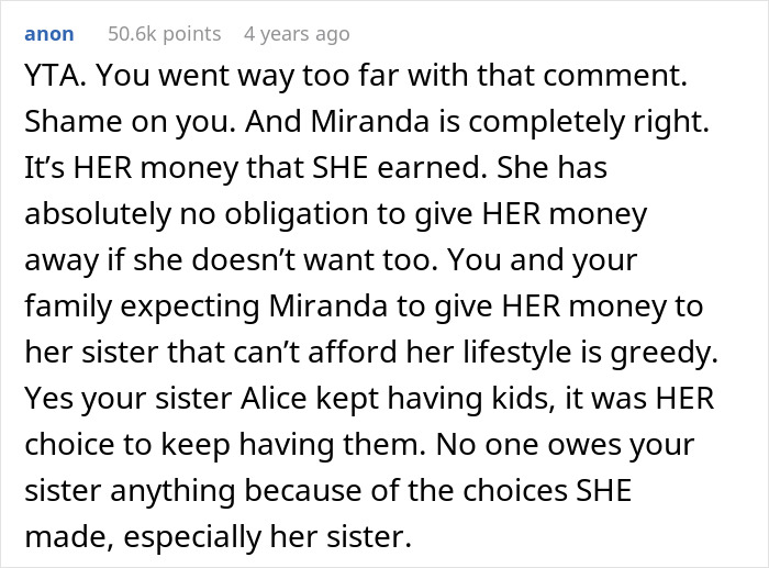 Successful Woman Refuses To Fund Sister&rsquo;s Large Family, Then Faces A Cruel Personal Attack From Bro