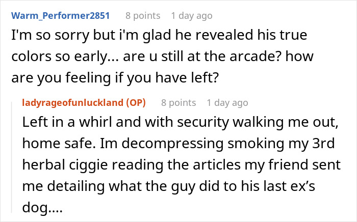 Woman Has To Hide In The Bathroom On The First Date After Guy Keeps Getting Worse And Worse