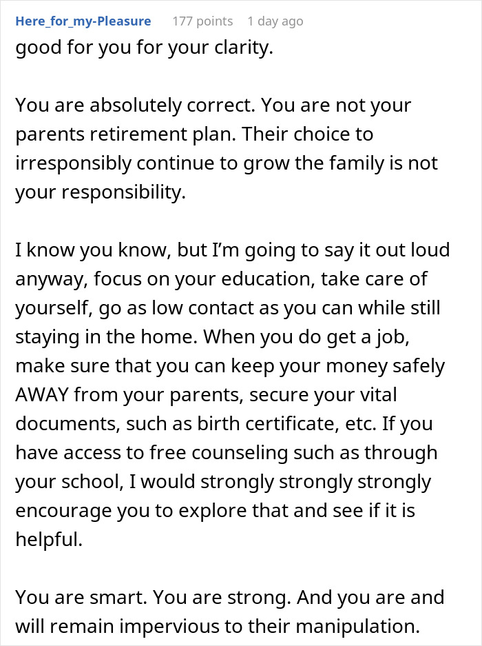 Dad Of 9 Kids Has A Plan For His Daughter After College, Gets A Harsh Reality Check Dad Of 9 Kids Has A Plan For His Daughter After College, Gets A Harsh Reality Check