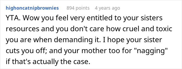 Successful Woman Refuses To Fund Sister&rsquo;s Large Family, Then Faces A Cruel Personal Attack From Bro