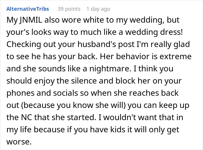 MIL Hides What She's Going To Wear To Wedding, Comes Out With Something Scandalous