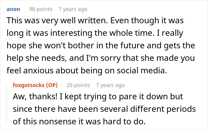 Online Stalker Freaks Out After Woman "Steals" Her Fictional Boyfriend Online Stalker Freaks Out After Woman "Steals" Her Fictional Boyfriend