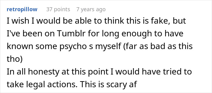 Online Stalker Freaks Out After Woman "Steals" Her Fictional Boyfriend Online Stalker Freaks Out After Woman "Steals" Her Fictional Boyfriend