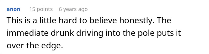 A comment expressing disbelief about the story details of dogs attacking a cat despite warnings. A comment expressing disbelief about the story details of dogs attacking a cat despite warnings.