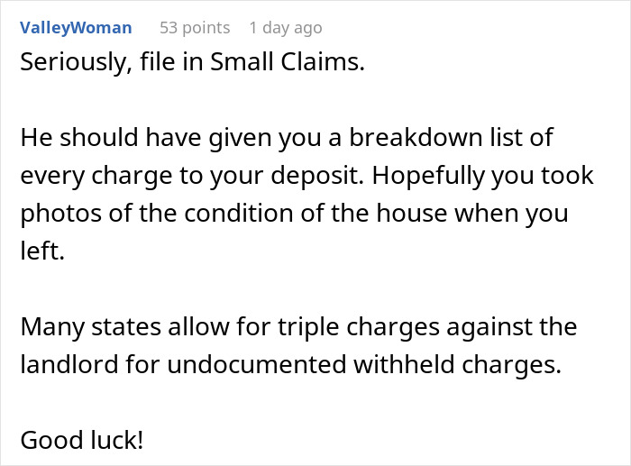 Landlord Left Furious After Person Uses His Words Against Him