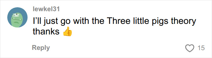 A comment on USA vs Europe home building, mentioning the Three Little Pigs theory. A comment on USA vs Europe home building, mentioning the Three Little Pigs theory.