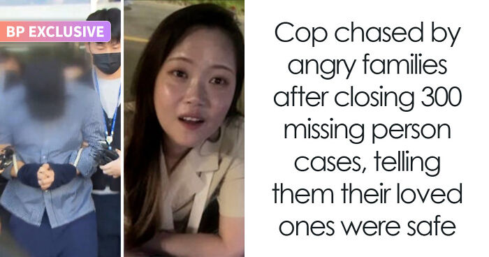 Cop Chased By Angry Families After Closing 300 Missing Person Cases, Telling Them Their Loved Ones Were Safe