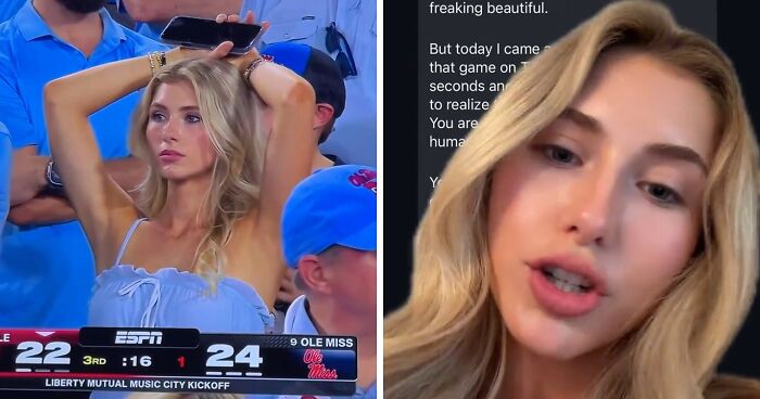 “Most Impressive Girl”: Attractive Woman Responds After Going Viral For Being Spotted In Football Stands