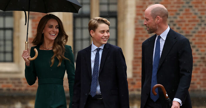 Prince George’s Official Eton College Portrait Sparked Wave Of Reactions As Royal Fans Noticed The Same Detail