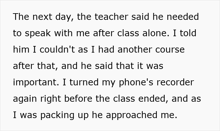 Chauvinist Teacher Turns Student's Life Nightmarish, She Makes Sure High School Gets Rid Of Him Chauvinist Teacher Turns Student's Life Nightmarish, She Makes Sure High School Gets Rid Of Him