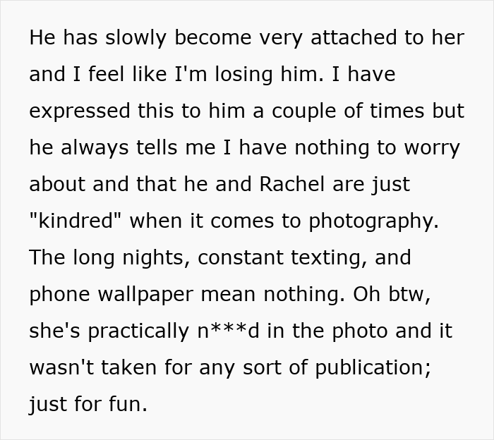 Woman Meets Photographer Boyfriend While Modeling For Him, Suspects That He Found A New Muse Woman Meets Photographer Boyfriend While Modeling For Him, Suspects That He Found A New Muse