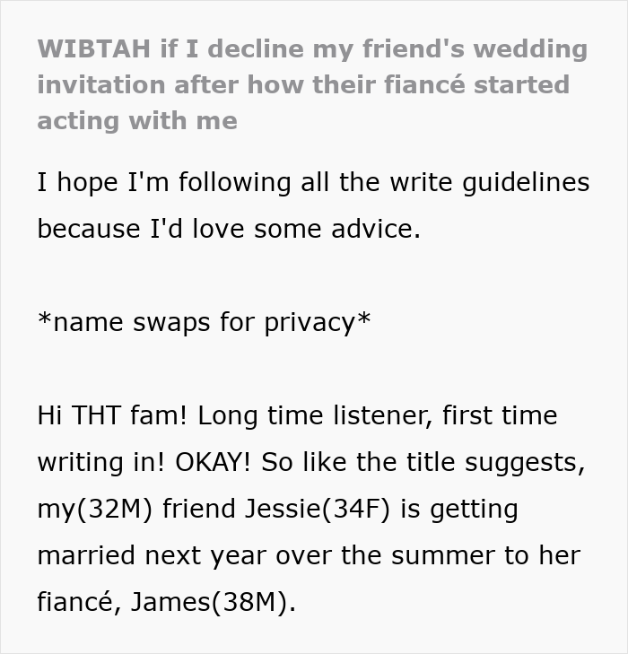 Guy Wonders What's Wrong With Friend's Fiancé After He Suddenly Changes His Behavior Guy Wonders What's Wrong With Friend's Fiancé After He Suddenly Changes His Behavior