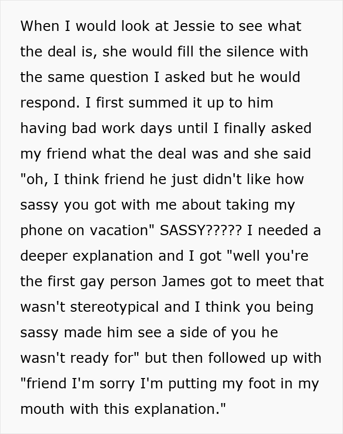 Guy Wonders What's Wrong With Friend's Fiancé After He Suddenly Changes His Behavior Guy Wonders What's Wrong With Friend's Fiancé After He Suddenly Changes His Behavior