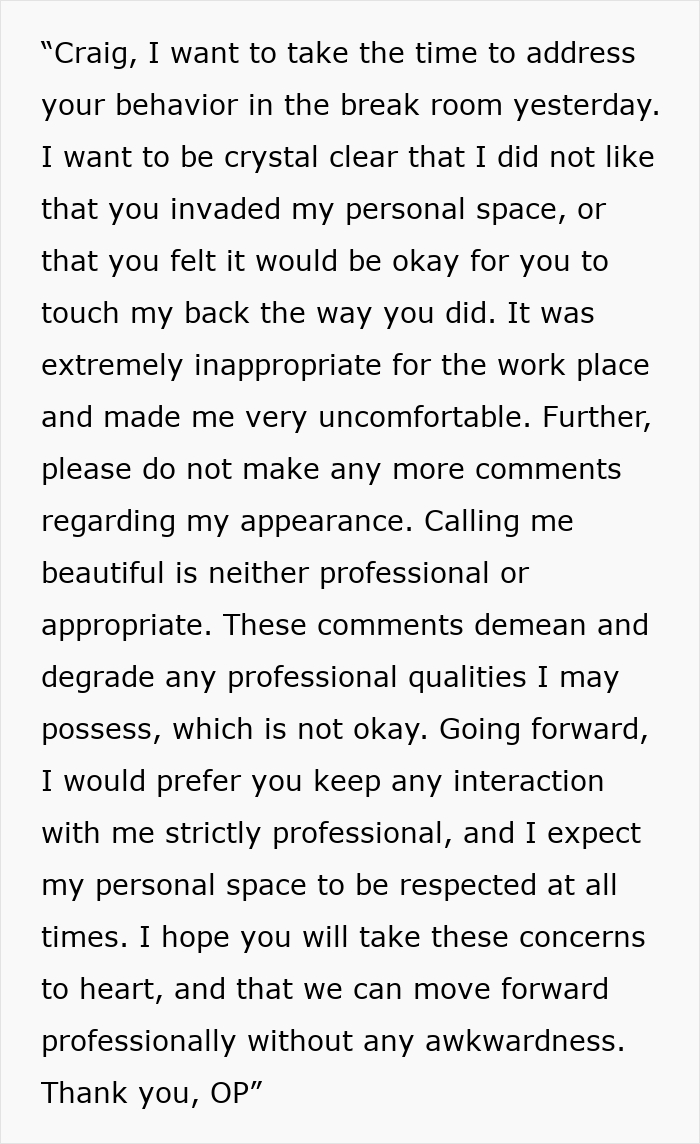 Creepy Coworker Won't Take A Hint, Takes It Way Too Far In The Office Kitchen Creepy Coworker Won't Take A Hint, Takes It Way Too Far In The Office Kitchen
