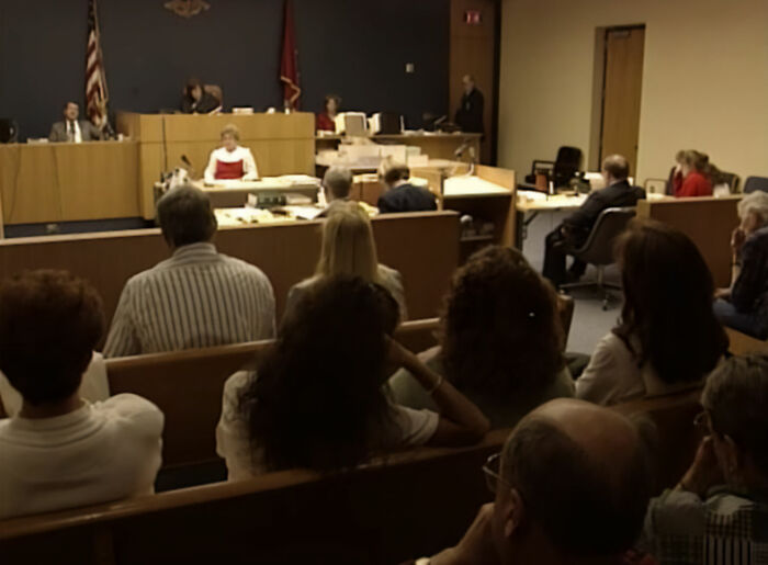 A courtroom scene from the trial of the first woman set to be executed in Tennessee. A courtroom scene from the trial of the first woman set to be executed in Tennessee.