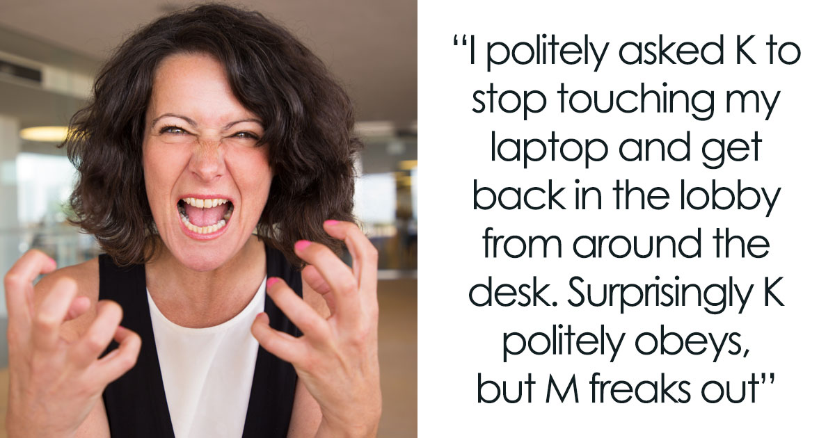 Mom Allows Her Bored Kid To Play On A Hotel Concierge’s Laptop, Gets Ballistic As He Says No