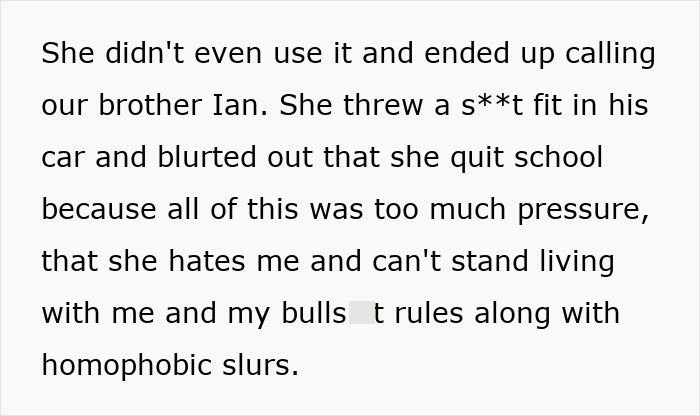 Sister's Entitlement Has No Limits, She Can't Believe Someone Actually Calls Her Out Sister's Entitlement Has No Limits, She Can't Believe Someone Actually Calls Her Out