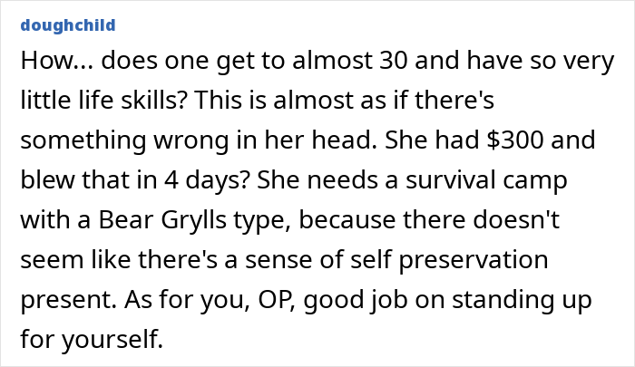 Sister's Entitlement Has No Limits, She Can't Believe Someone Actually Calls Her Out Sister's Entitlement Has No Limits, She Can't Believe Someone Actually Calls Her Out