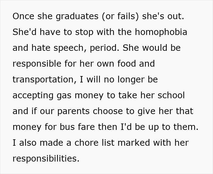 Sister's Entitlement Has No Limits, She Can't Believe Someone Actually Calls Her Out Sister's Entitlement Has No Limits, She Can't Believe Someone Actually Calls Her Out