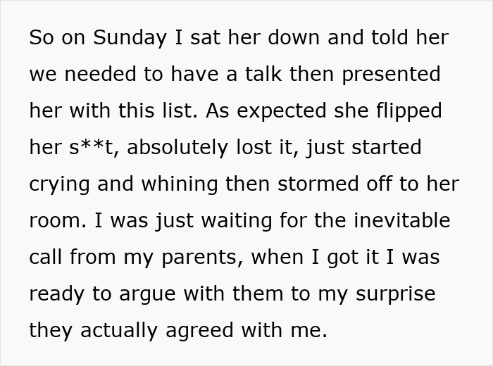 Sister's Entitlement Has No Limits, She Can't Believe Someone Actually Calls Her Out Sister's Entitlement Has No Limits, She Can't Believe Someone Actually Calls Her Out