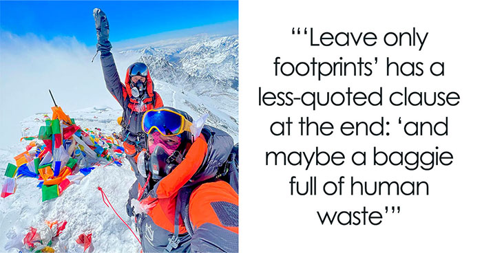 The Everest Summit Has Become So Easy That The Main Story Is Now The Human Waste