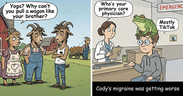 This Cartoonist Finds The Funny In The Most Unexpected Places, And Here Are 30 Of His Best Comics