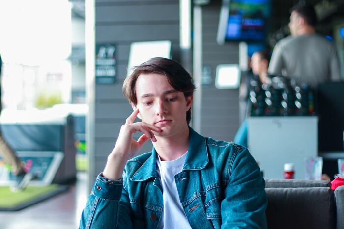 A man in deep thought, reflecting on secrets that came to light after people were gone.