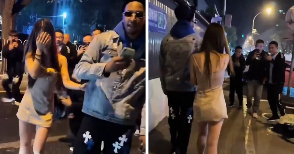 Disturbing Shaming Trend Emerges as Crowd Harasses Woman for Dating Foreigner