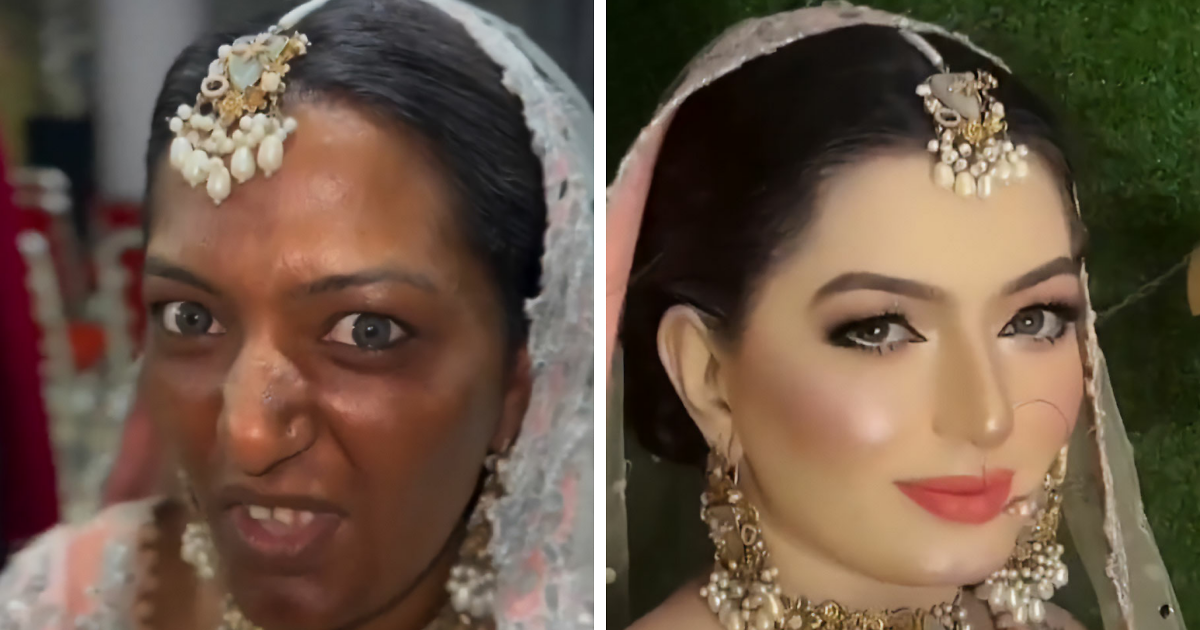 This Woman's Dramatic Wedding Day Transformation Went Viral, But The Cultural Implications Have Sparked Heated Backlash