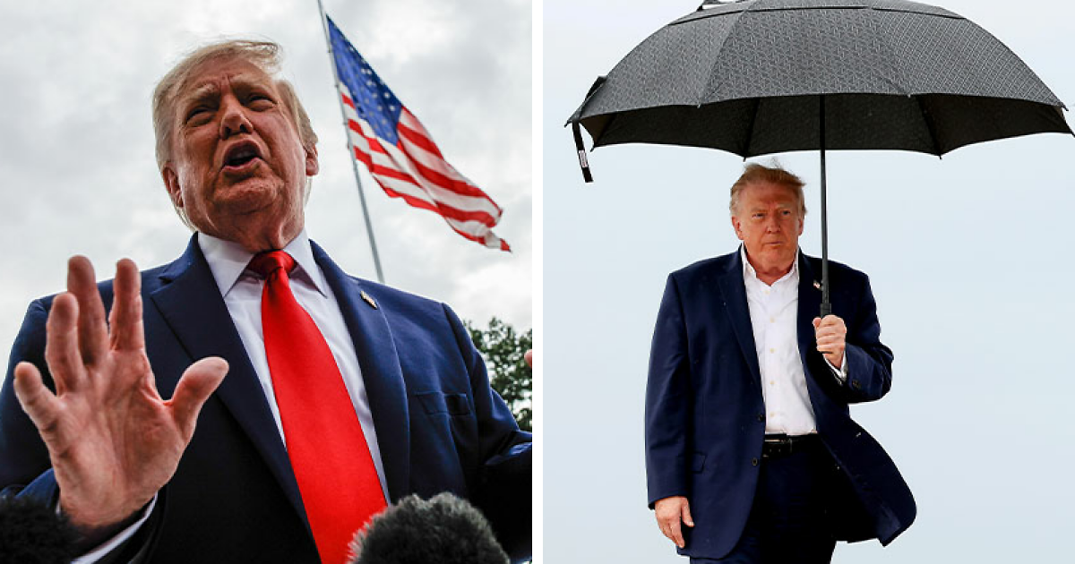 Trump’s Hot Mic Moment At The Presidents Cup Has Everyone Talking: “Just Disgusting”