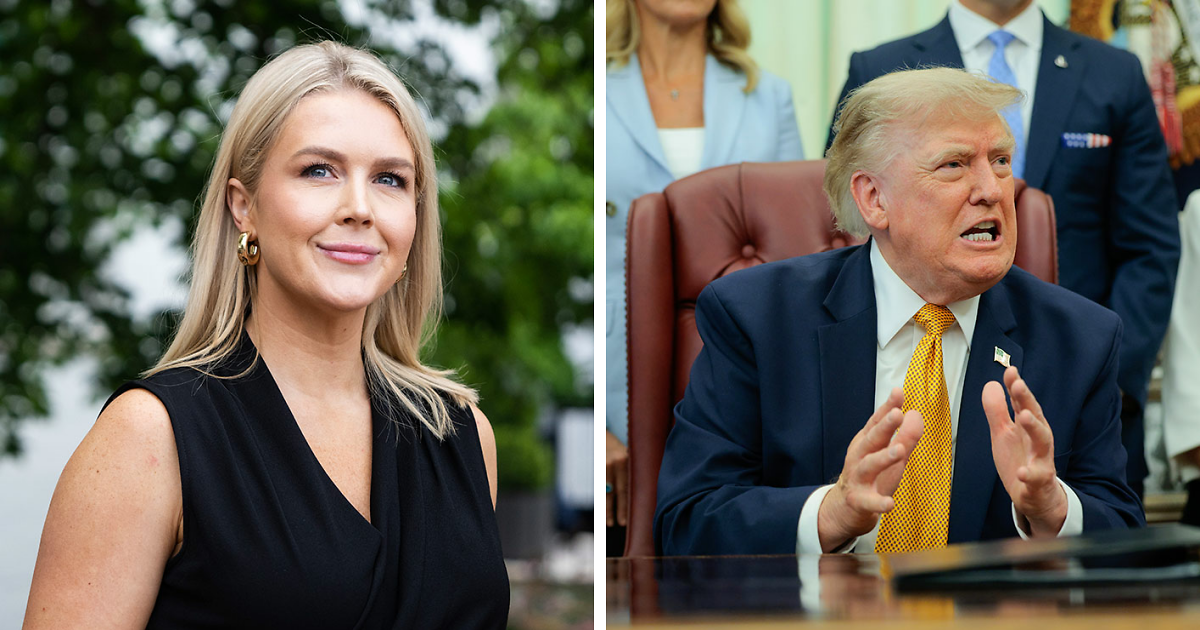 People Convinced Karoline Leavitt’s Bedroom Blunder Was Attack On Trump As They Point Out Suspicious Details
