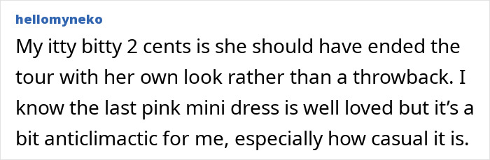 Opinion on Hollywood star's tour ending and iconic movie look choices Opinion on Hollywood star's tour ending and iconic movie look choices