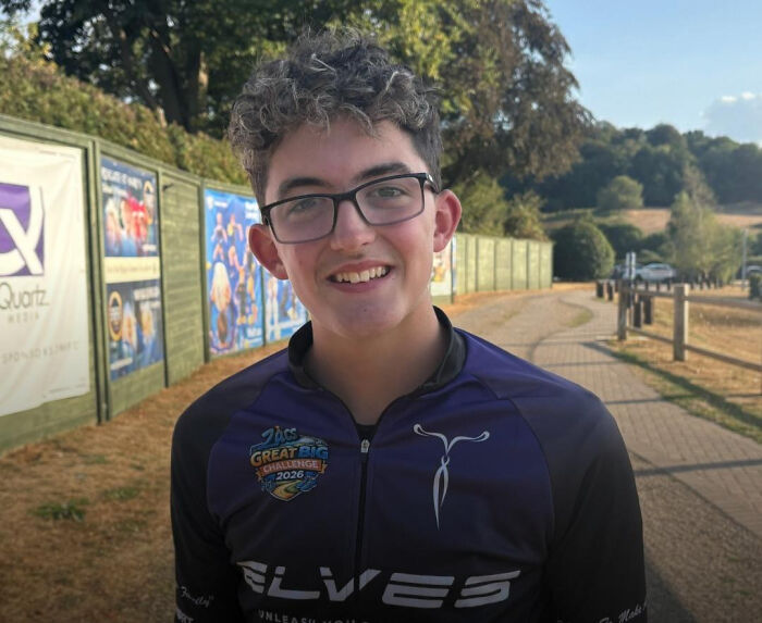 For Charity, 15-Year-Old With Epilepsy Ran 250 Miles To Old Trafford, Then Cycled The Same Distance Home