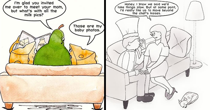 This Artist Created 20 Comics Full Of Clever Jokes And Unexpected Twists