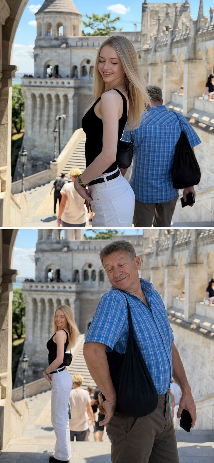 Photoshopers, Take The Old Man Out Of The Photo