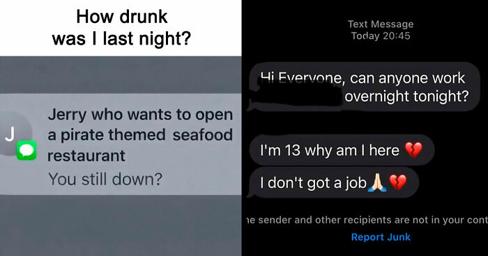 90 Hilarious Texts That Might Make You Cringe Or Cry-Laugh