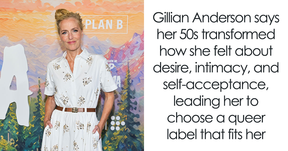 Gillian Anderson Opens Up About Which LGBTQ+ Label Fits Her Best, And Queer Fans Are Ecstatic