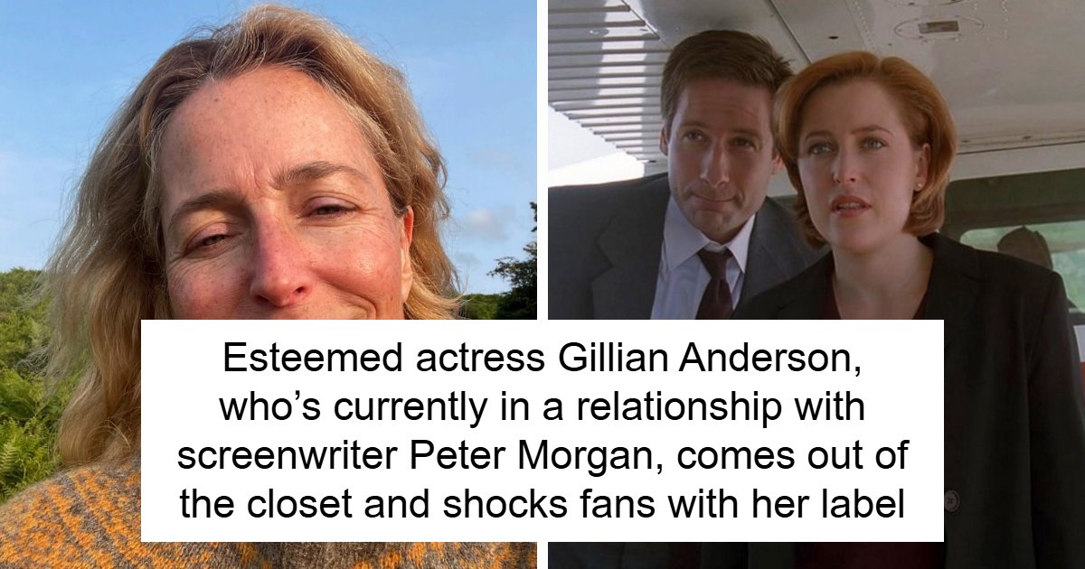 Actress Gillian Anderson Exposes Her Fluid Approach To Love And Attraction And Reveals Her Sexuality