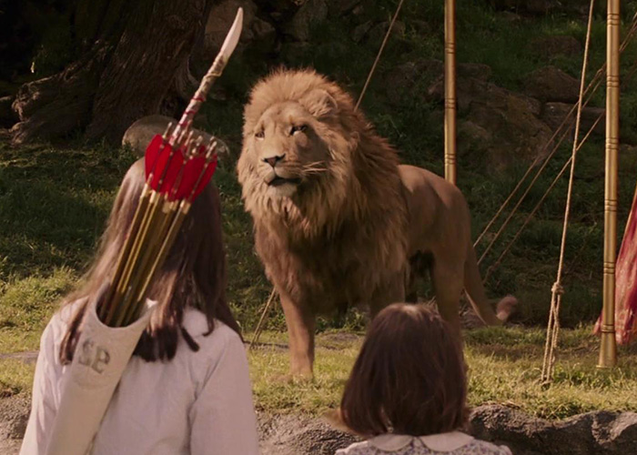 A female director's fantasy adaptation featuring a large lion, facing religious backlash.